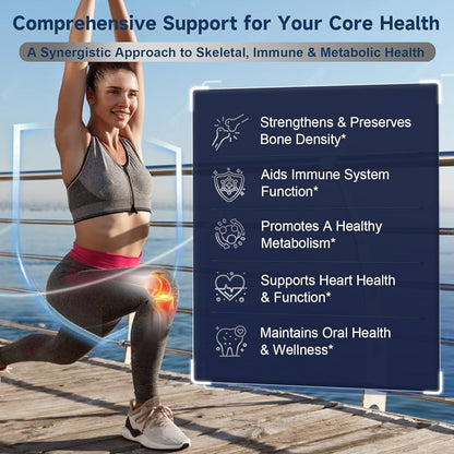 Magnesium Glycinate | Deep Sleep, Muscle Relaxation & Nerve Support | 2500mg High Absorption (90 Capsules)